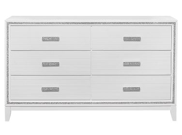 ALMERA GLITTER WHITE DRESSER