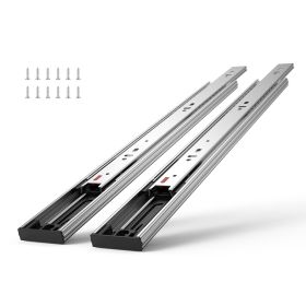 VEVOR 6 Pairs of 22 Inch Drawer Slides Side Mount Rails, Heavy Duty Full Extension Steel Track