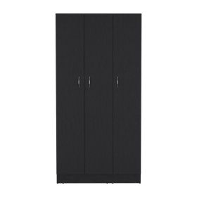 Wardrobe Erie, Bedroom, Black